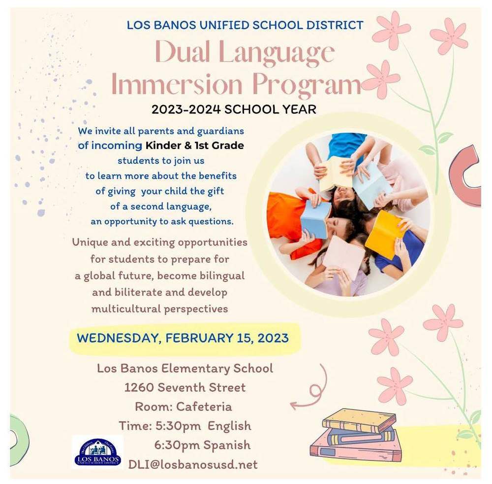 Dual Langauge Immersion Program Los Banos Elementary