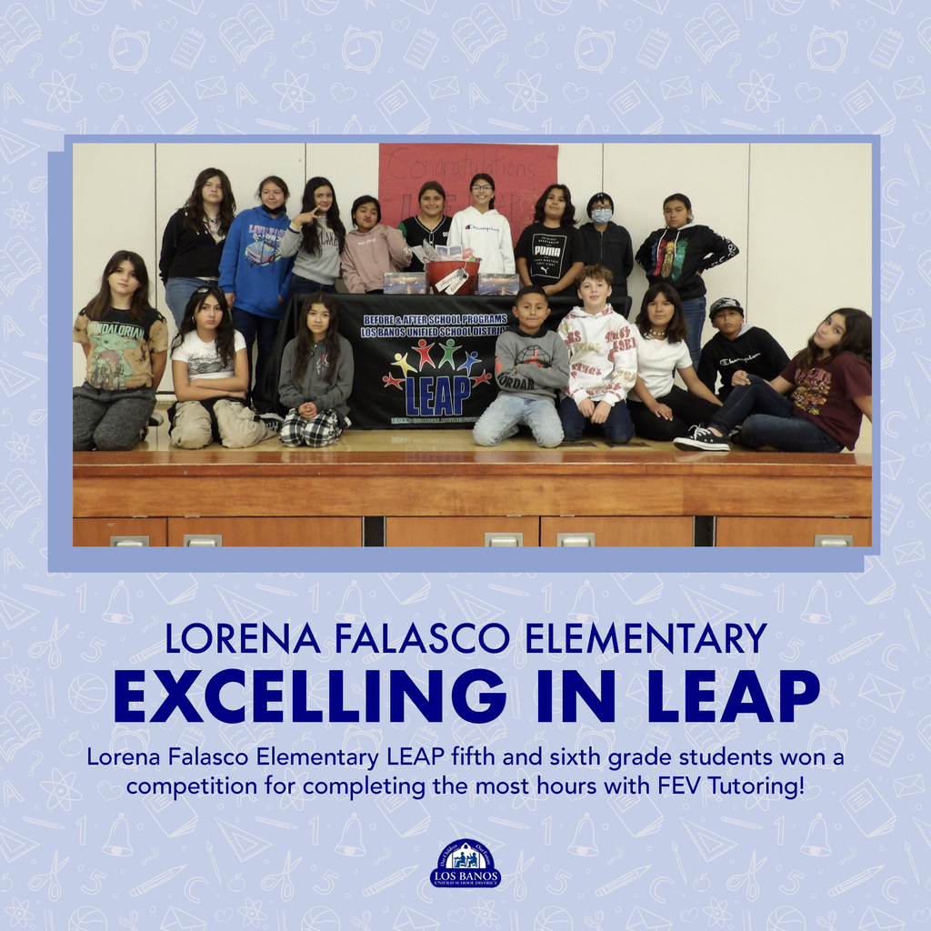 Lorena Falasco Elementary LEAP students graphic design post