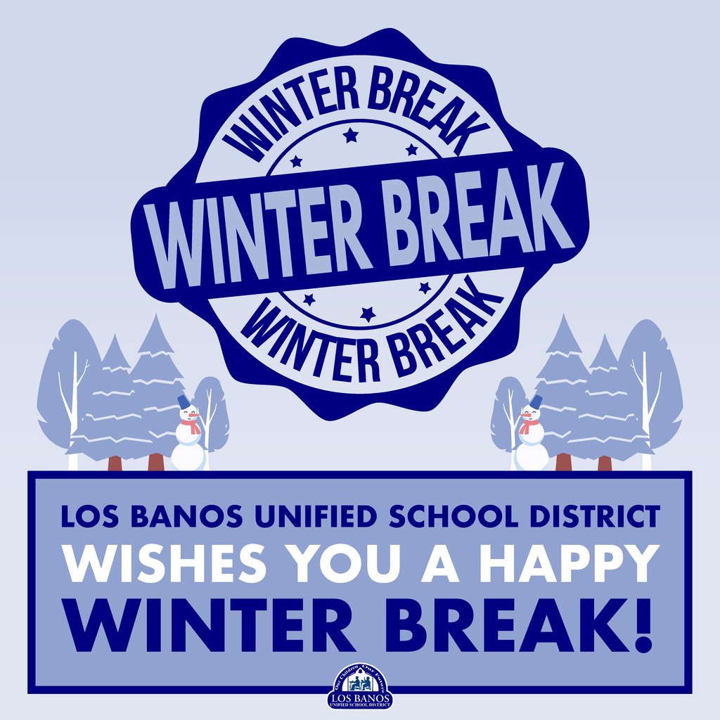 LBUSD winter break graphic design post