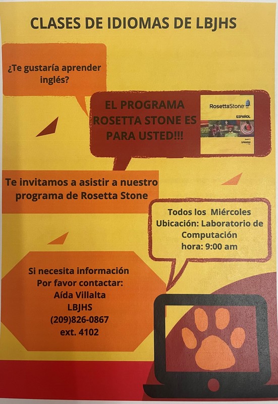 LBJH Language Classes Los Banos Junior High